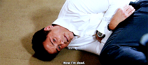 Mężczyzna umierający po świętach